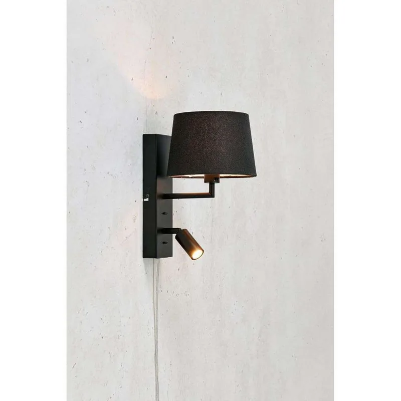 Como 2 Wandlamp Zwart fra Markslöjd – produktbillede