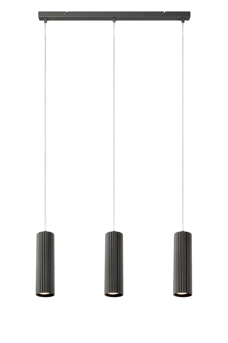 Costilla plafondlamp, donkergrijs van Markslöjd – productfoto