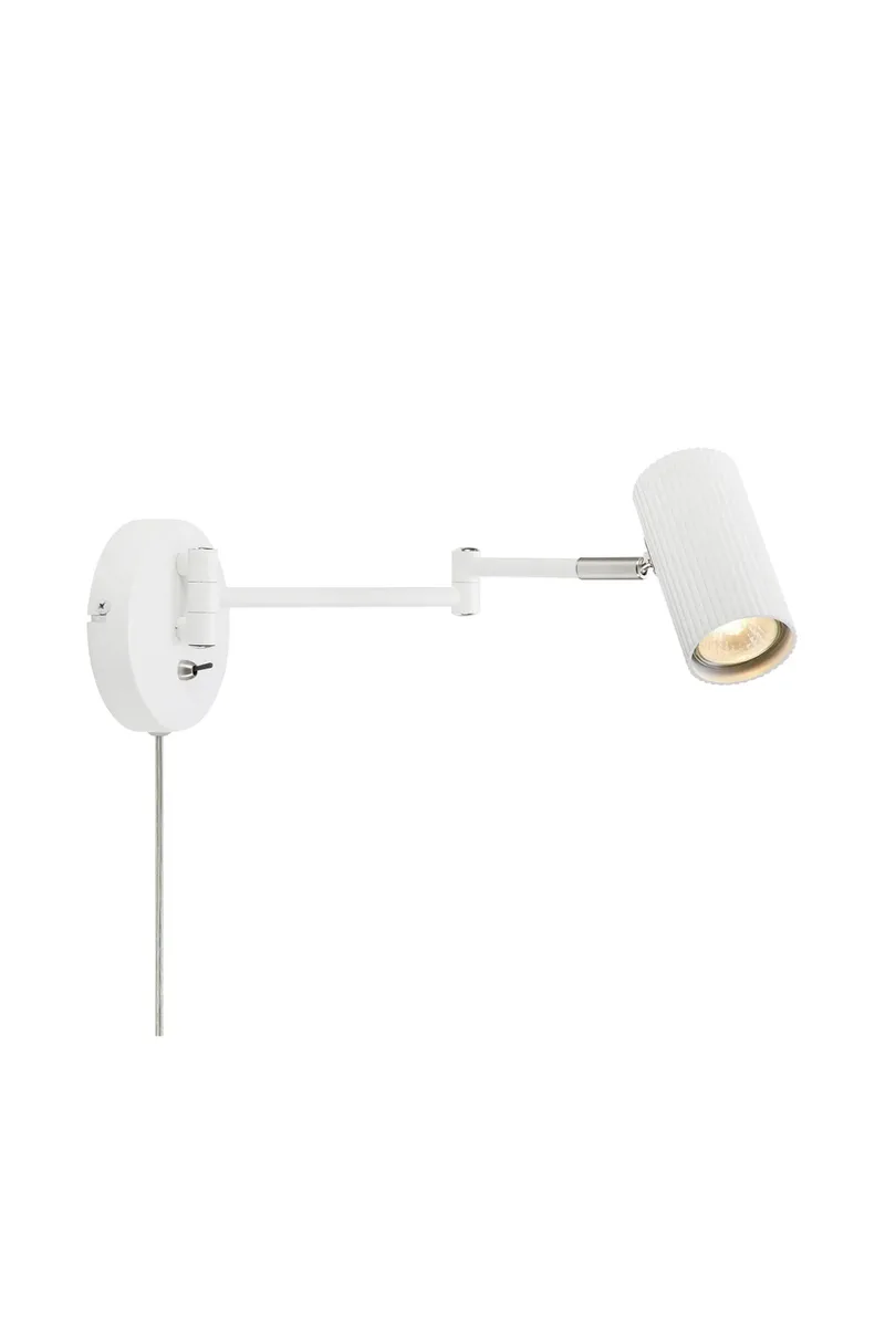 Costilla Wandleuchte Weiß Flex van Markslöjd – productfoto