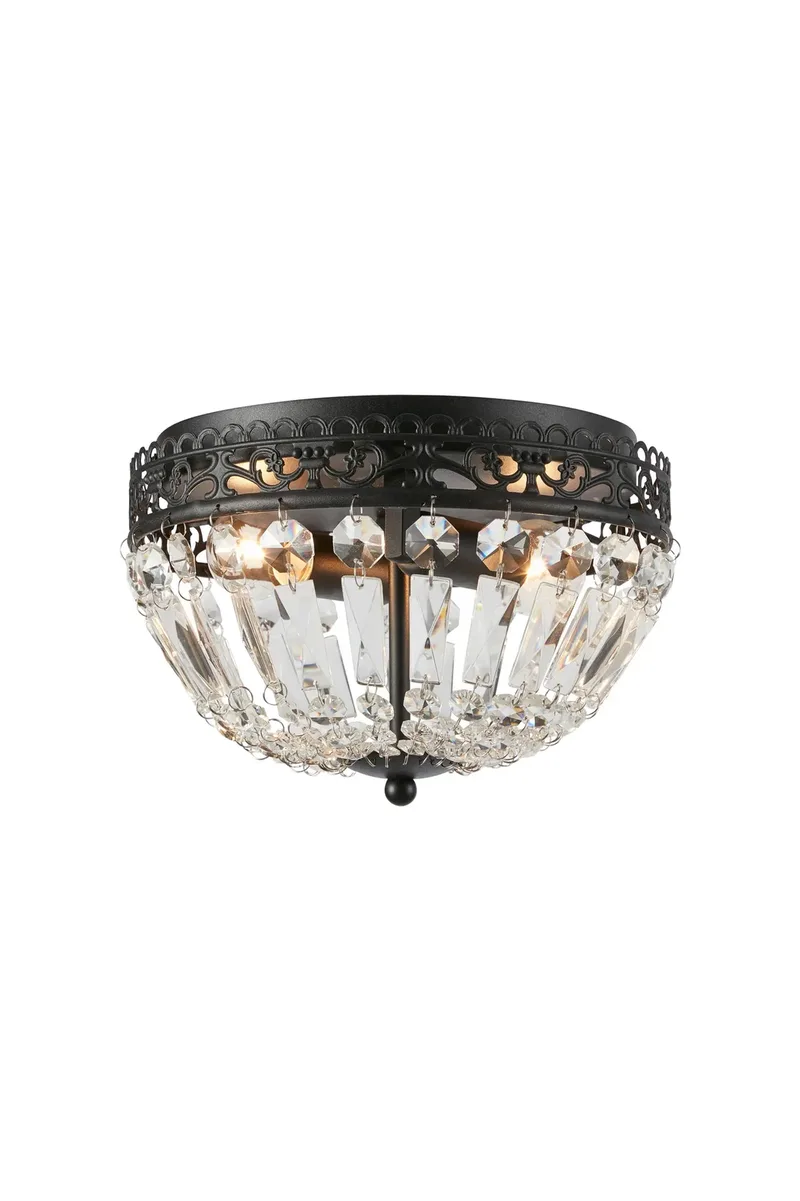 Etienne Kristall Deckenlampe Schwarz van Markslöjd – productfoto