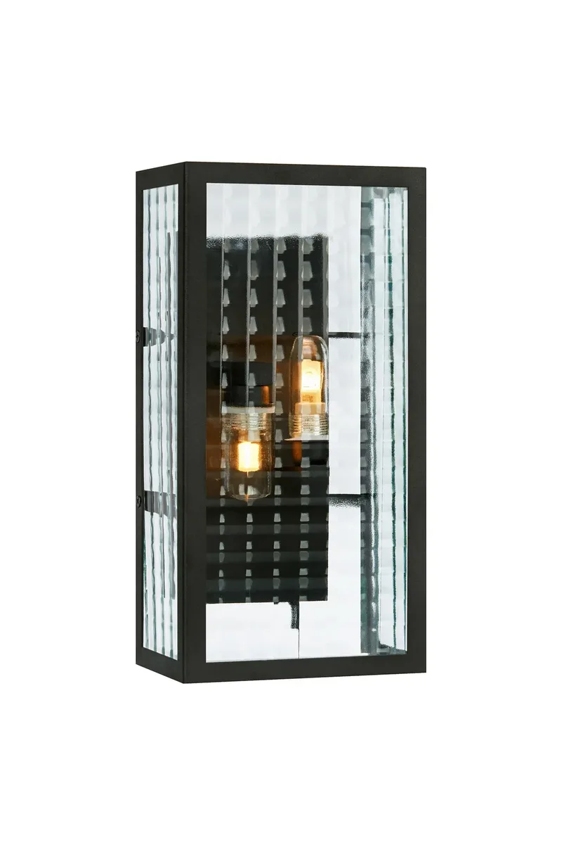 Fulham Wandleuchte Schwarz de Markslöjd – photo produit
