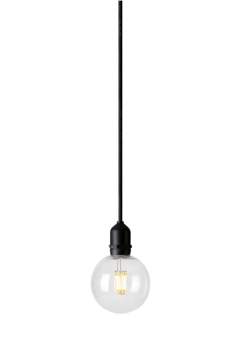 Garden 24 plafondlamp Globe zwart/helder van Markslöjd – productfoto