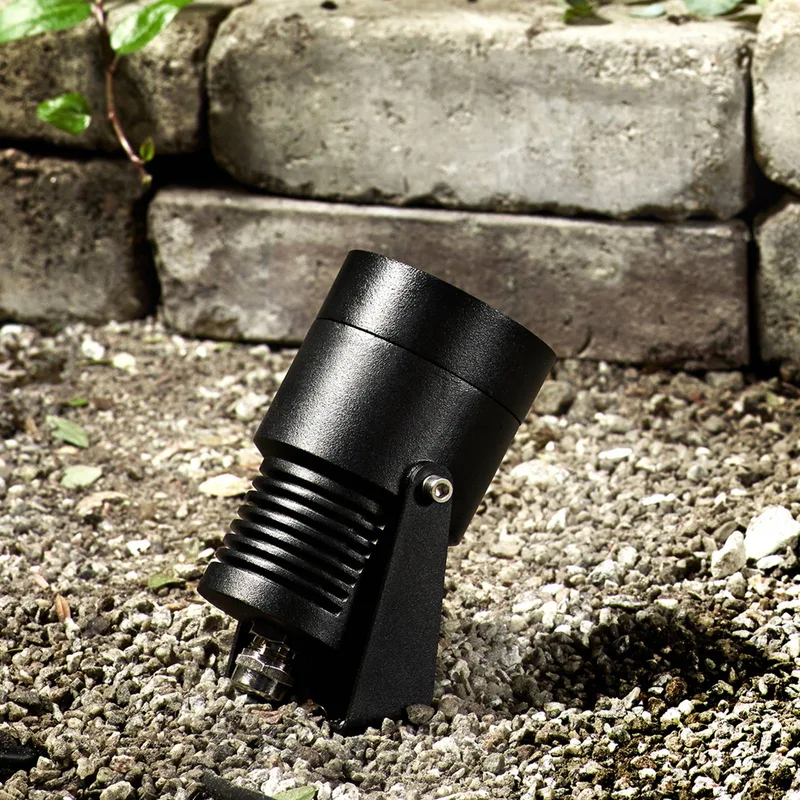 Garden 24 LED-spot, 3 watt fra Markslöjd i Sort – produktbillede 3 af 5