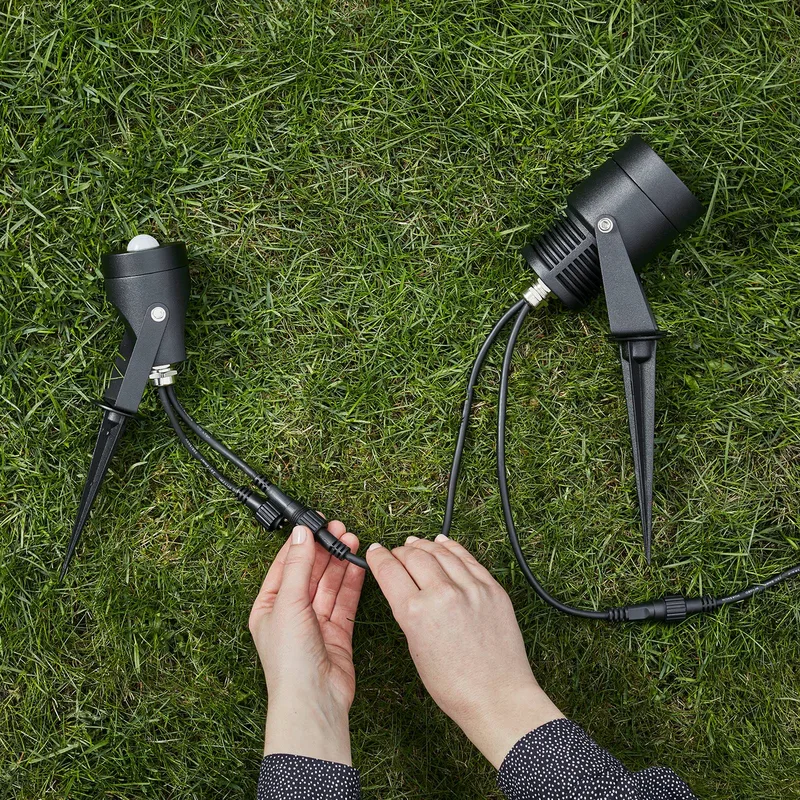 Garden 24 LED-spot, 3 watt fra Markslöjd i Sort – produktbillede 5 af 5