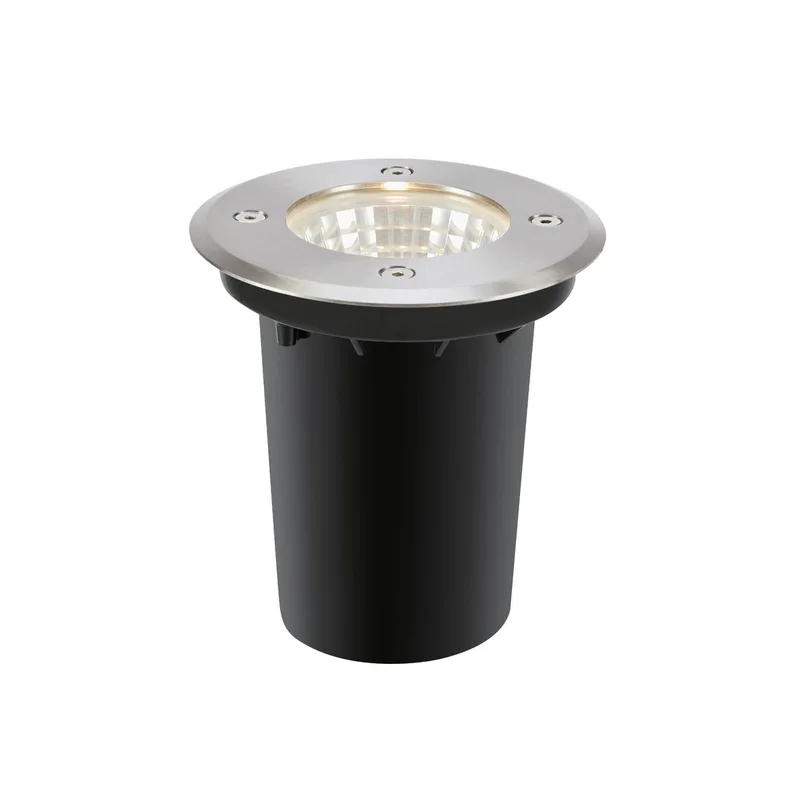 Garden 24 LED vloerinbouwspot, zwart 6,2 W de Markslöjd en Staal – photo produit