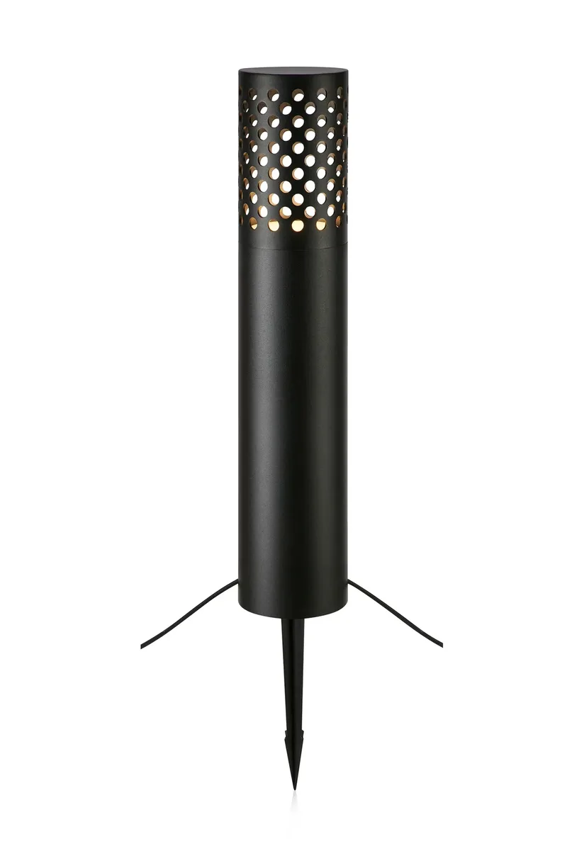 Garden 24 Poller Schwarz 6W 96 cm van Markslöjd – productfoto