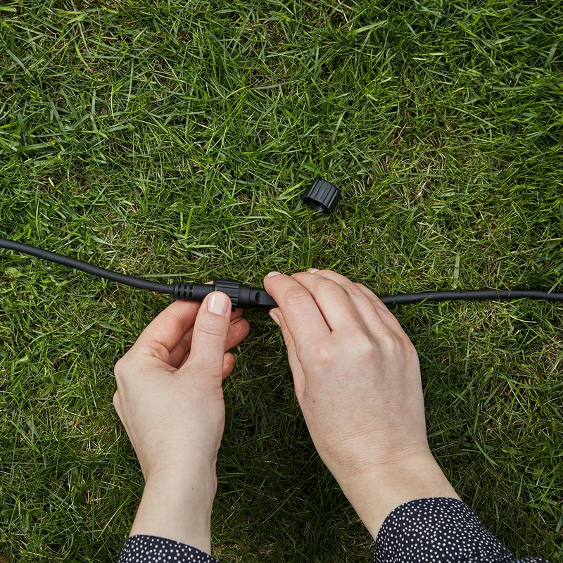 Garden 24 verlengkabel, 5 m by Markslöjd in Black – product photo