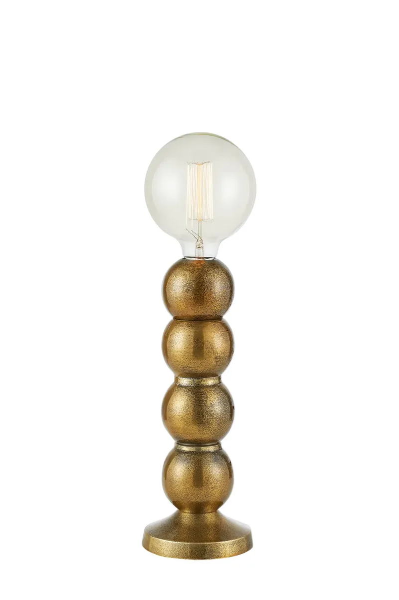 Gong Tischlampe Gold von Markslöjd – Produktfoto