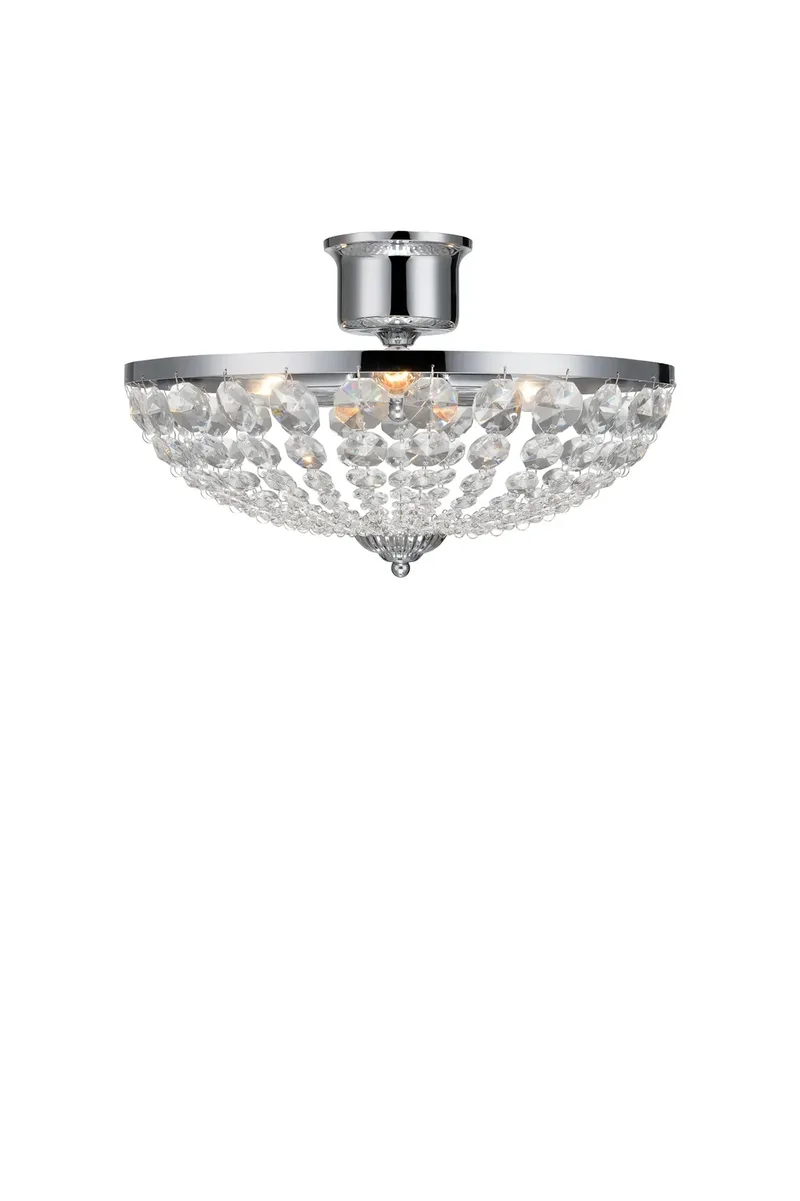 Gränsö Deckenlampe Chrom 40 cm de Markslöjd – photo produit