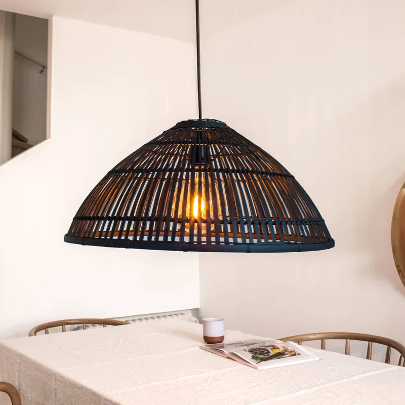 Hanglamp Capello van bamboe by Markslöjd in Black – product photo 1 of 3