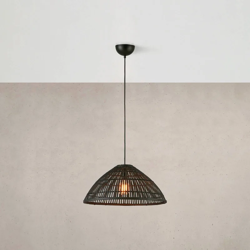 Hanglamp Capello van bamboe by Markslöjd in Black – product photo 2 of 3