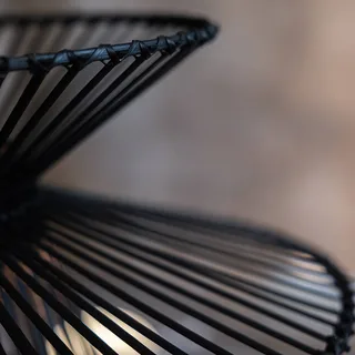 Hanglamp Duplici, bamboe, Ø 57 cm, E27 by Markslöjd in Black – product photo 3 of 3