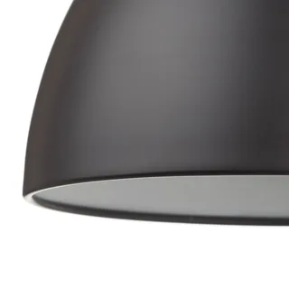 Hanglamp Eagle, zwart, Ø 22 cm, metaal de Markslöjd en Blanc, Marron – photo produit 3 sur 5