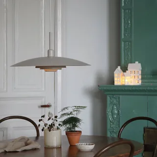 hanglamp Piny, Ø 57 cm, metaal, E27 von Markslöjd in Beige – Produktfoto 3 von 5