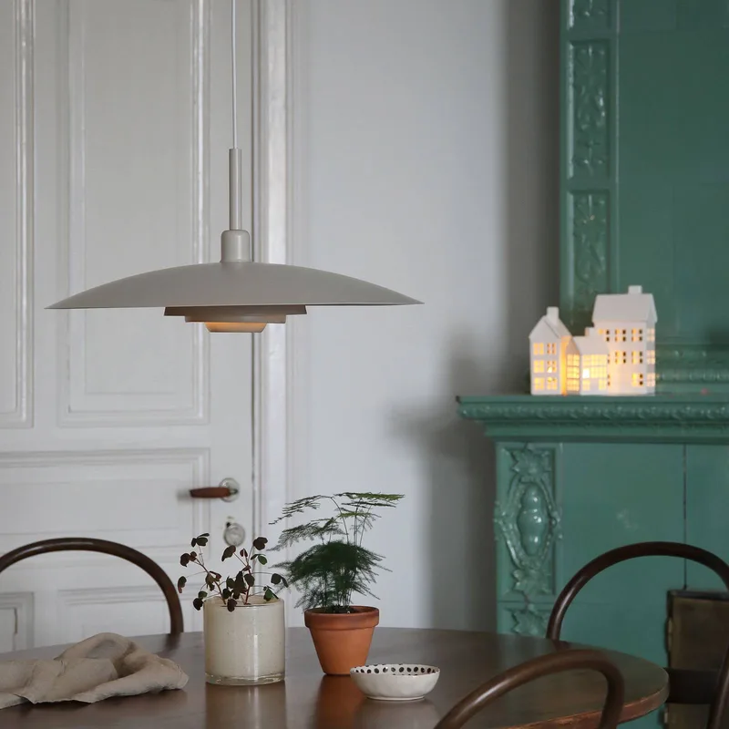 hanglamp Piny, Ø 57 cm, metaal, E27 von Markslöjd in Beige – Produktfoto 3 von 5