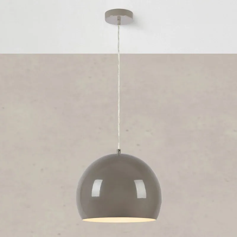 Hanglamp Pop, Ø 28 cm, metaal van Markslöjd in Greige – productfoto