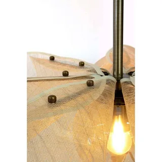 Styrka Deckenlampe Beige 63 cm von Markslöjd in Beige, Amber, Antiek messing – Produktfoto 1 von 2