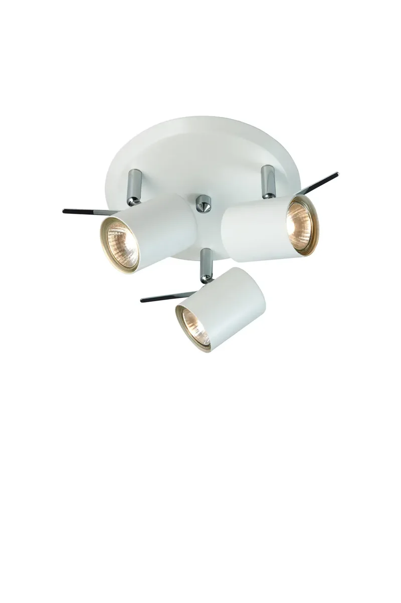 Hyssna Deckenspot Weiß by Markslöjd – product photo