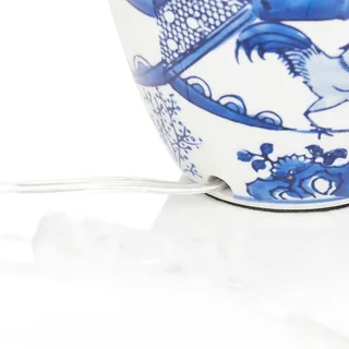 Tischleuchte Göteborg 32,5 cm von Markslöjd in Weiß, Blau, Gold – Produktfoto 5 von 5