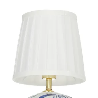 Tischleuchte Göteborg 32,5 cm von Markslöjd in Weiß, Blau, Gold – Produktfoto 1 von 5