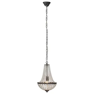 Gränsö 1 Lustre Sandy Black de Markslöjd en Noir, Transparent – photo produit 2 sur 2