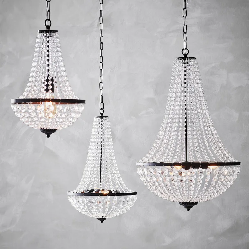Gränsö 1 Lustre Sandy Black de Markslöjd en Noir, Transparent – photo produit 1 sur 2