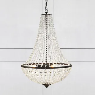 GRÄNSÖ lustre noir 50 cm de Markslöjd en Noir, Transparent – photo produit 1 sur 5