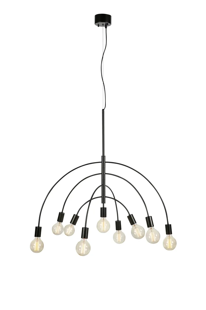 LAVELLO Hanglamp Zwart 9x E27 Modern Design 108288 van Markslöjd – productfoto