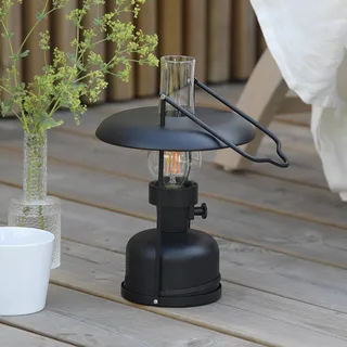 LED-accubatterijlamp Fanos, dimbaar, IP44 de Markslöjd en Noir – photo produit 1 sur 2
