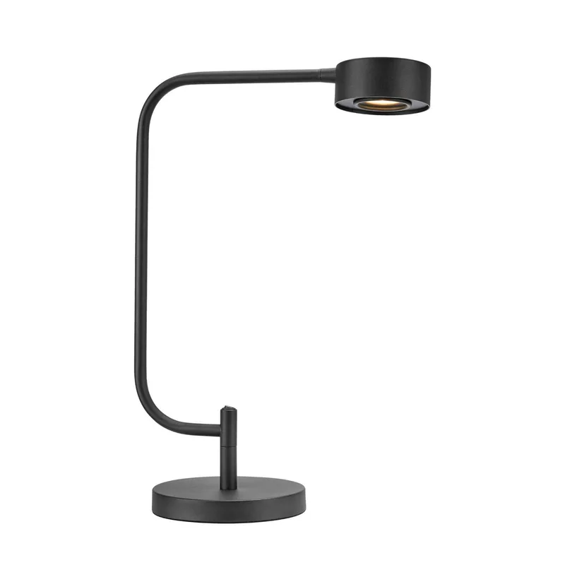 LED tafellamp Hugo, hoogte 51,5 cm, dimbaar de Markslöjd en Noir – photo produit