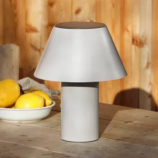 LED tafellamp op zonne-energie Vivo, IP44, hoogte 30 cm, dimbaar. fra Markslöjd i Grå – produktbillede 3 af 3