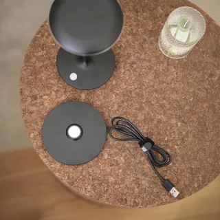 LED tafellamp Petit, aluminium, IP44 by Markslöjd in Black – product photo 3 of 3