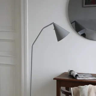 LED vloerlamp Funil, metaal, dimbaar de Markslöjd en Gris – photo produit 2 sur 4