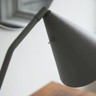 LED vloerlamp Funil, metaal, dimbaar de Markslöjd en Gris – photo produit 4 sur 4