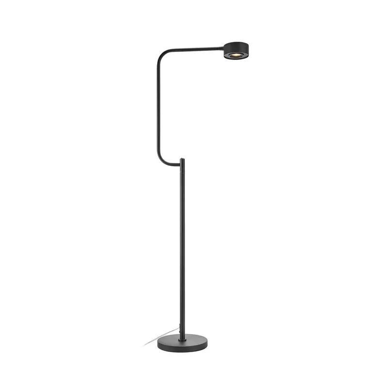 LED vloerlamp Hugo, ijzer, hoogte 130 cm, dimbaar. fra Markslöjd i Sort – produktbillede