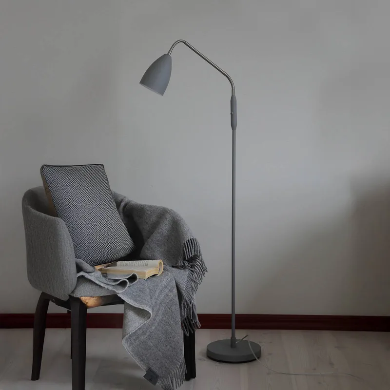 LED vloerlamp Patro, metaal, dimbaar by Markslöjd in Grey – product photo 1 of 3