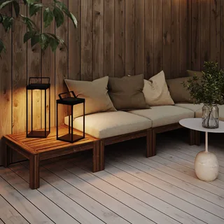 Lampe à poser solaire Pure, intensité lumineuse variable de Markslöjd en Noir – photo produit 3 sur 4