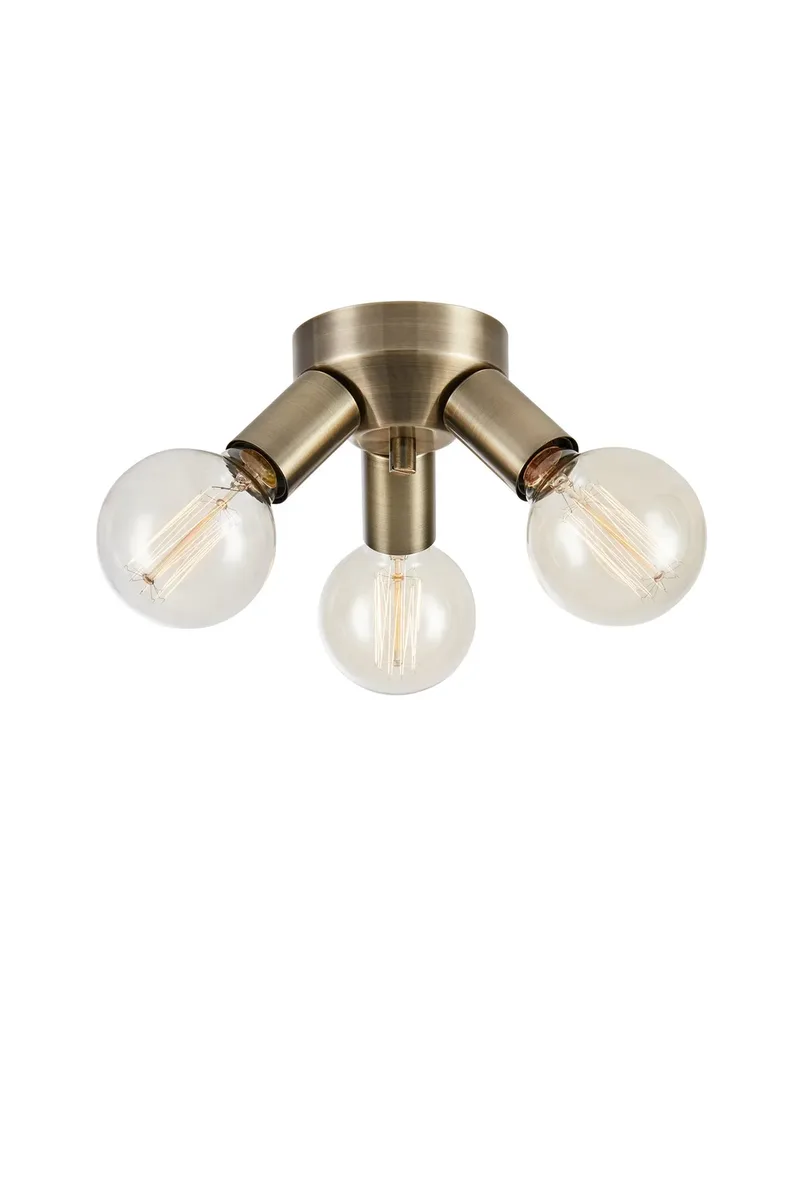 Mazzo Deckenlampe Messing 3 Lampen von Markslöjd – Produktfoto