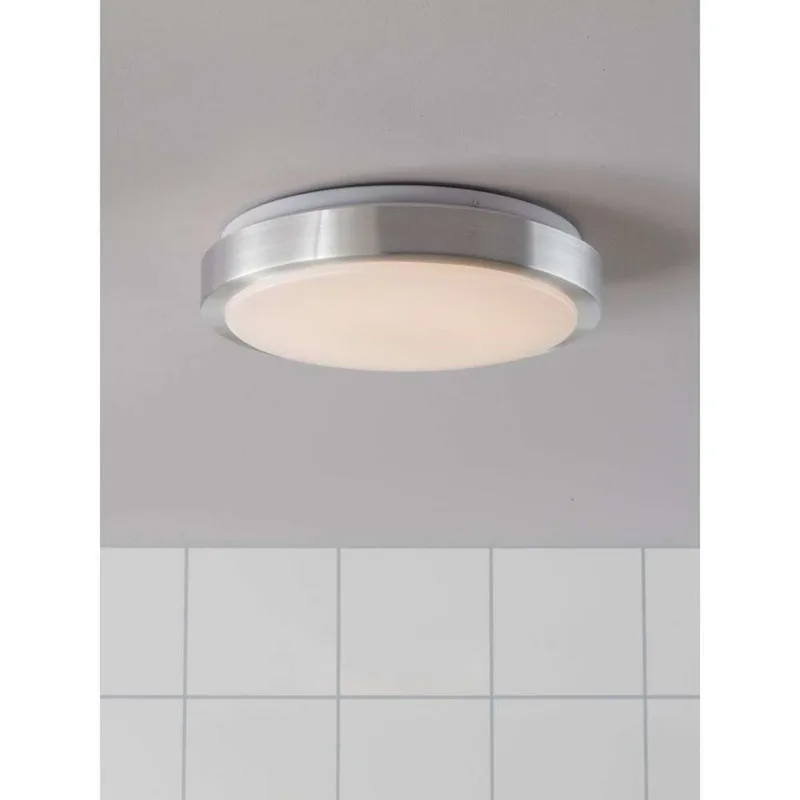 Moon LED Plafondlamp Ø28cm Alu/White de Markslöjd – photo produit