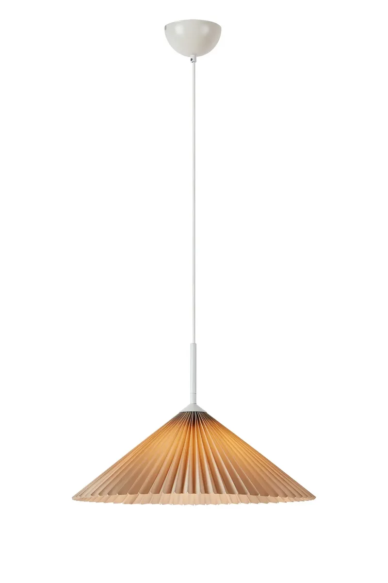 Plisado Hängelampe Beige 50 cm de Markslöjd – photo produit