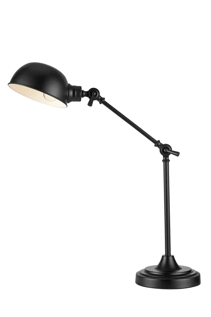 Portland Schreibtischlampe Schwarz fra Markslöjd – produktbillede
