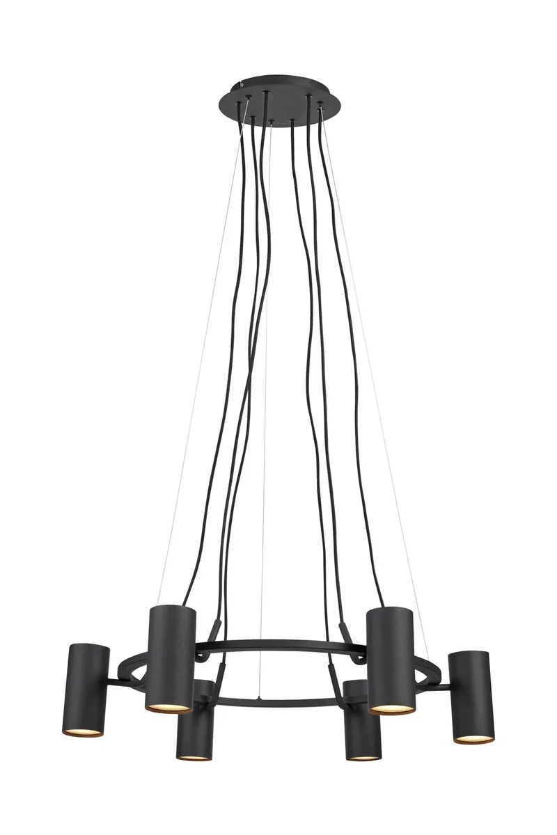 Porto Deckenlampe Schwarz de Markslöjd – photo produit