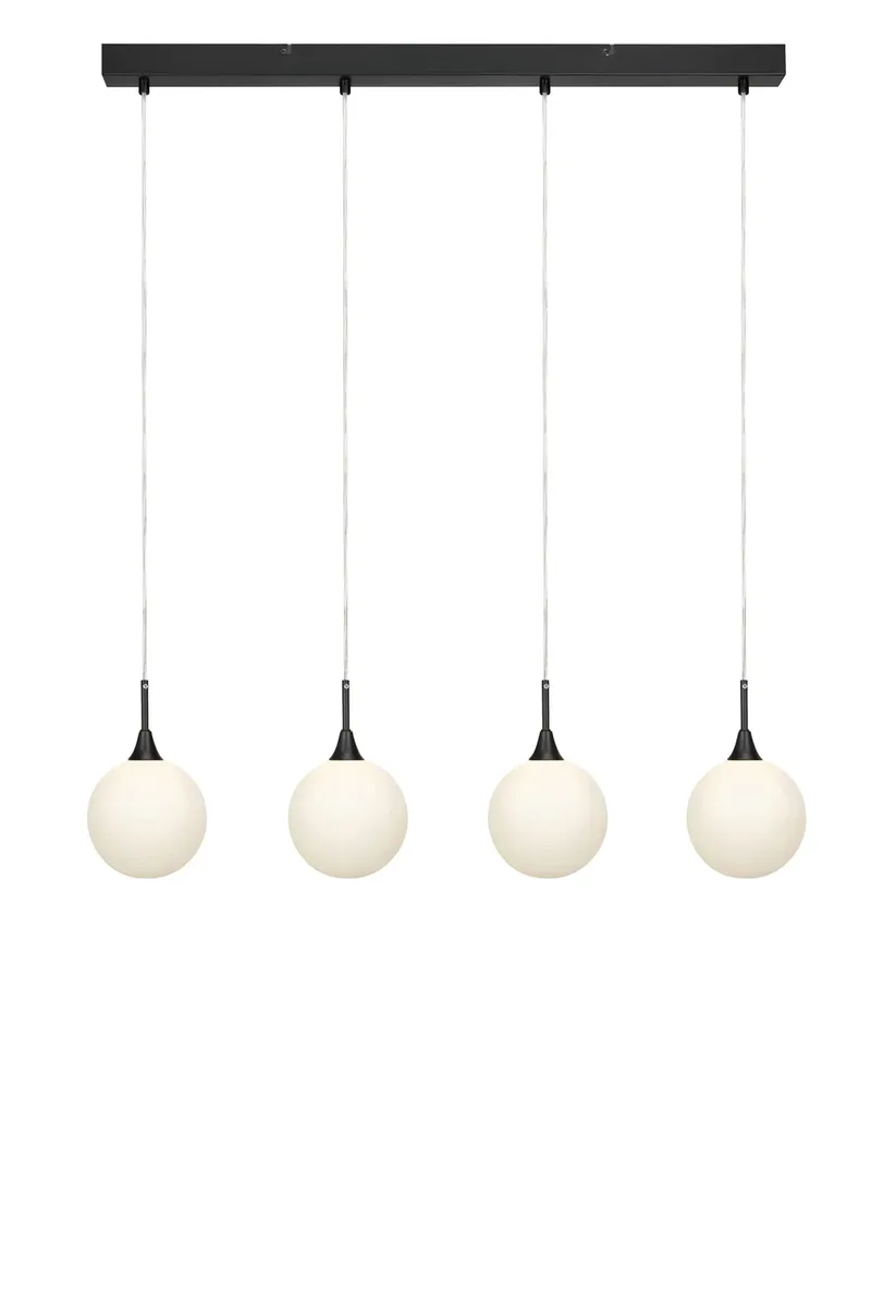 Quattro XL Deckenlampe Schwarz de Markslöjd – photo produit