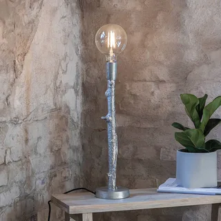 Ramo tafellamp, zilverkleurig, metaal, hoogte 53 cm de Markslöjd en Argent – photo produit 1 sur 2
