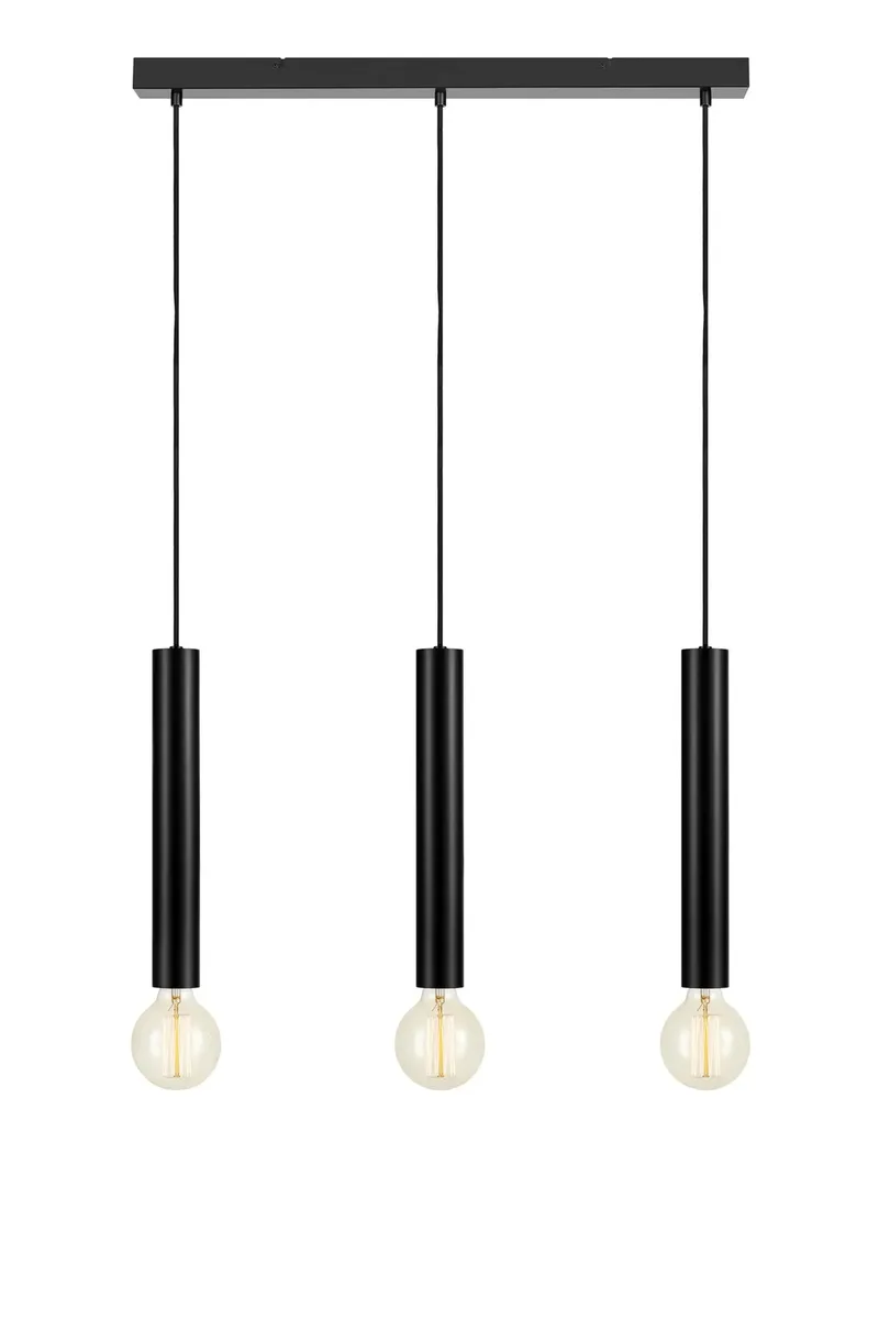 Sencillo Deckenlampe Schwarz 3 Lampen van Markslöjd – productfoto