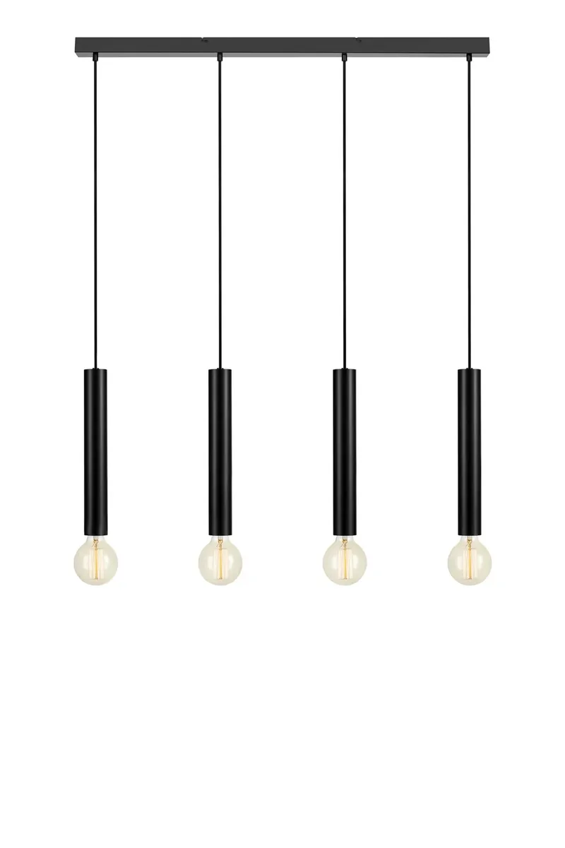 Sencillo Deckenlampe Schwarz 4 Lampen de Markslöjd – photo produit