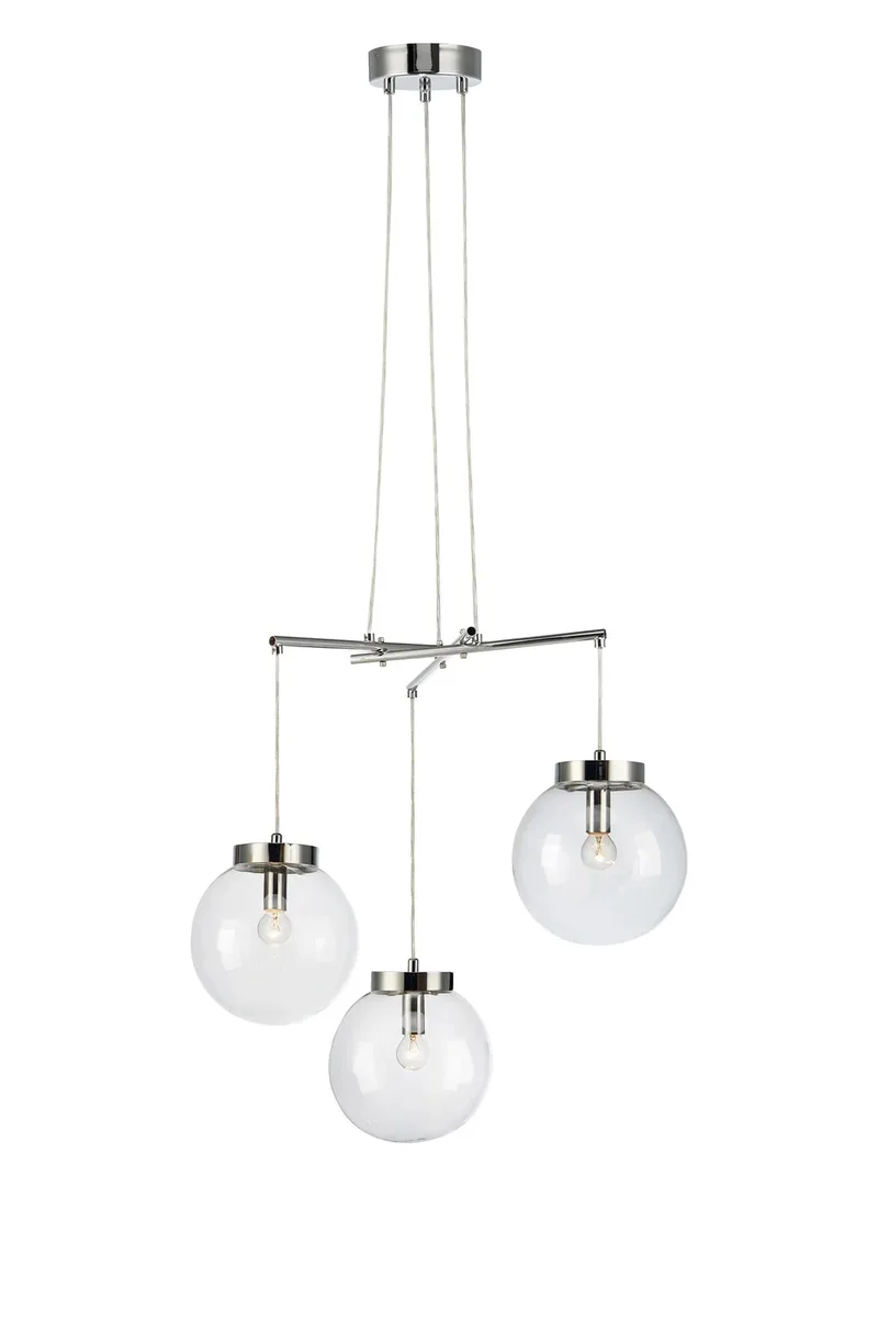 Sicily Deckenlampe Chrom de Markslöjd – photo produit