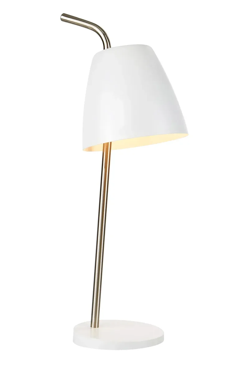 Spin Tischlampe Weiß de Markslöjd – photo produit