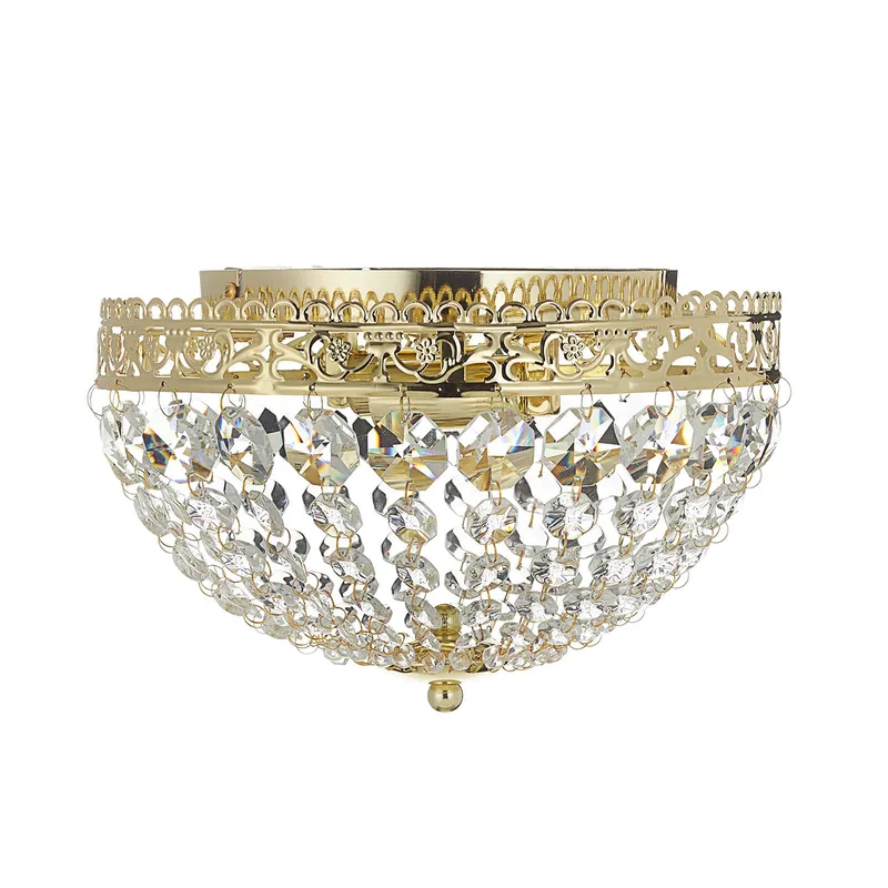 Sprankelende plafondlamp Saxholm de Markslöjd en Or, Helder – photo produit 3 sur 5