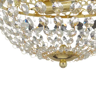 Sprankelende plafondlamp Saxholm de Markslöjd en Or, Helder – photo produit 4 sur 5
